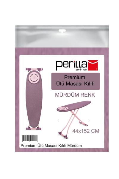 Perilla Premium Extra Süngerli Orjinal Ütü Masası Kılıfı - Mürdüm