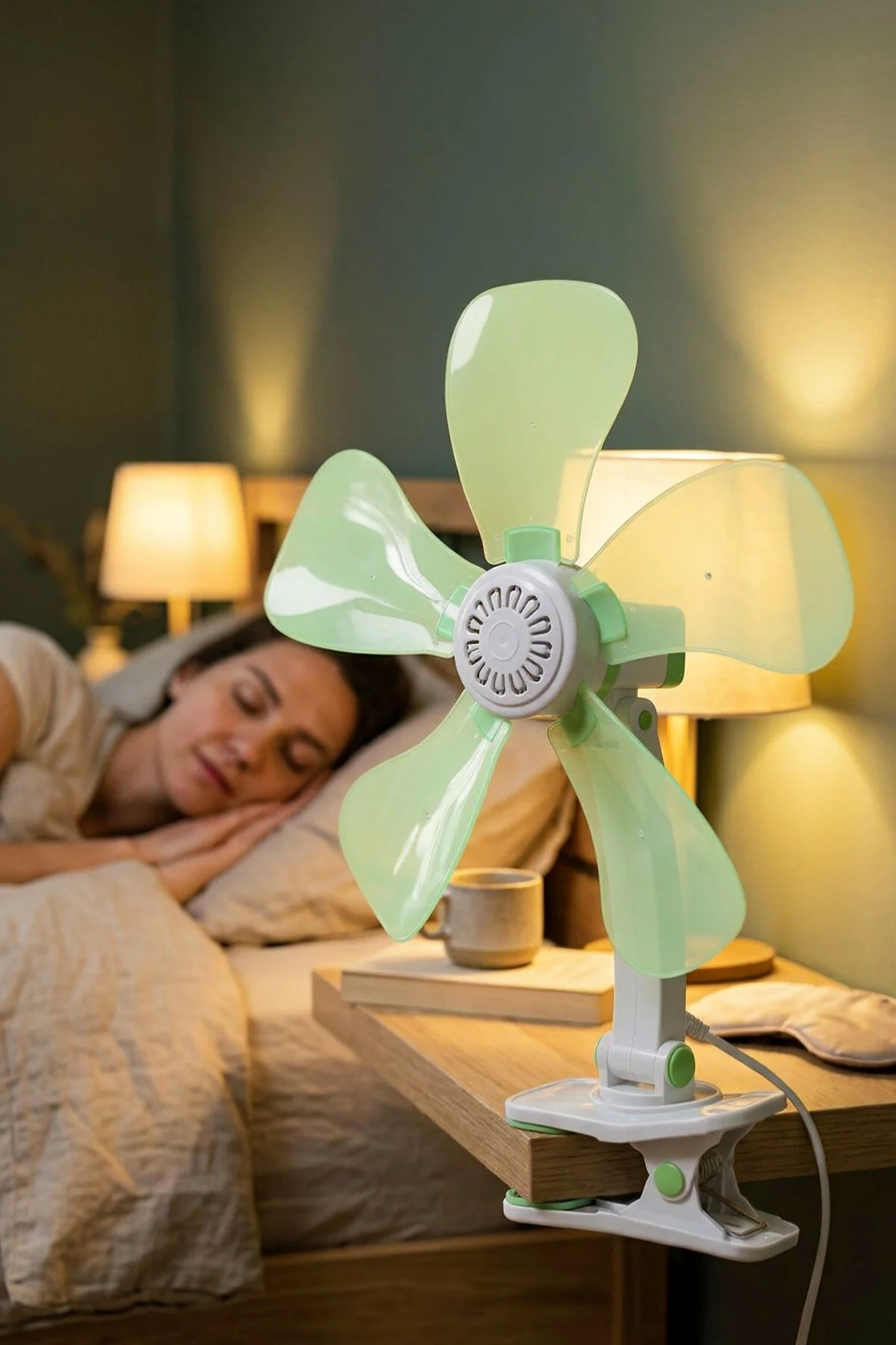Ｖ−FIN (クリア） KARGO BEDAVA | KFAN-7611 Klipsli Fan | 32 cm & 180° Eğim & Sessiz