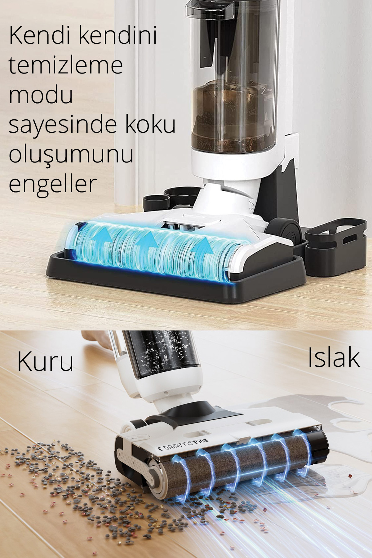 KARGO BEDAVA | Kiwi Ksc-4270 Şarjlı Sesli Komutlu Islak-Kuru