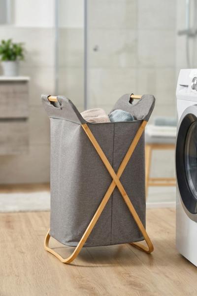 İronika Bambu Banyo Kirli Sepeti Çocuk Oyuncak Kutusu Oyuncak Sepeti