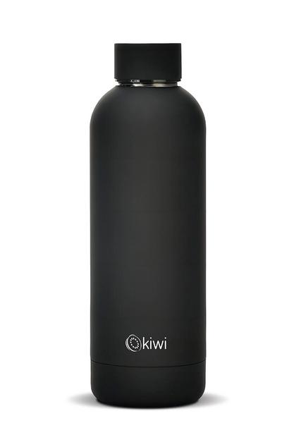 Kiwi 500 ml Çift Katmanlı Paslanmaz Çelik Termos - Siyah - KT8689