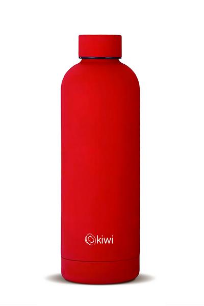 Kiwi 500 ml Çift Katmanlı Paslanmaz Çelik Termos - Kırmızı - KT8689