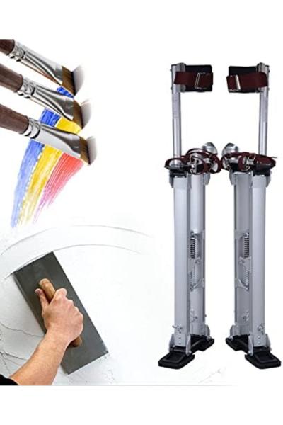 BACAK Yürüyen İskele Merdiven 81-122 cm Alüminyum Boyacı Alçıpan Ayaklığı