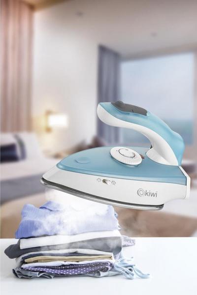 Kiwi KSI-646 Çelik Tabanlı Katlanabilir 1000 Watt Seyahat Ütüsü