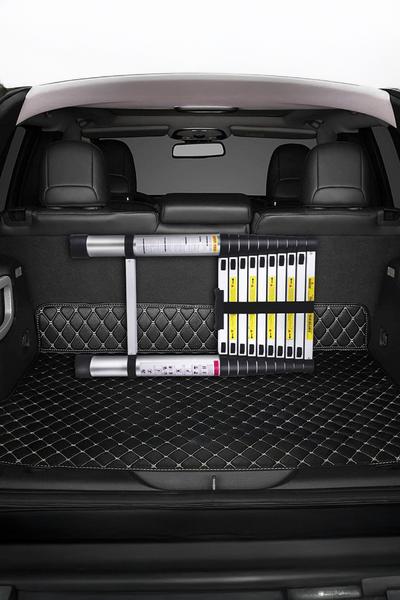 İronika Kolay Taşınabilir Alüminyum Katlanır Teleskopik Merdiven 2,6 Metre 9 Basamak