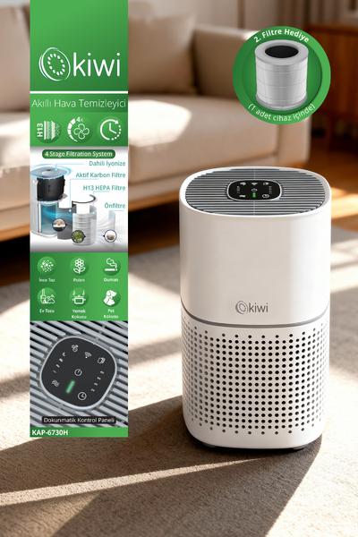 Kiwi Kap-6730H x2 Medikal H13 Hepa Filtreli Hava Temizleyici ve Tuya (Wifi)