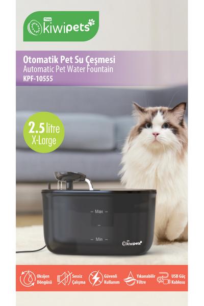 Kiwi Kiwipets Otomatik Kedi Köpek Su Pınarı Su Çeşmesi Ultra Sessiz Su Şelalesi