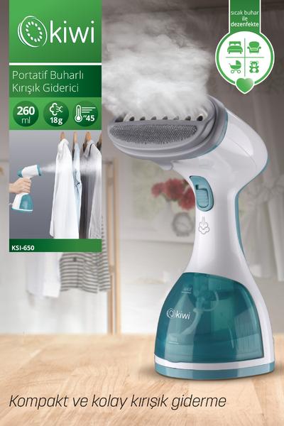 Kiwi Ksı 650 1200w Portatif Buharlı Kırışık Giderici Dikey Ütü