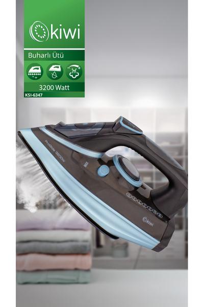 Kiwi Ksı-6347 Akıllı Buharlı Ütü 3200W Mavi