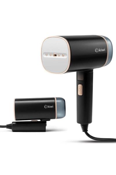 Kiwi KSI-645 Katlanabilir Portatif Buharlı Dikey Ütü & Kırışık Giderici Siyah