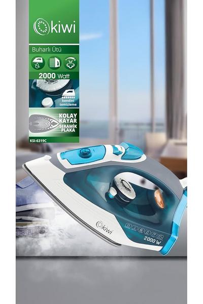 Kiwi KSI 6319C Seramik Tabanlı Ütü Buharlı 2000W