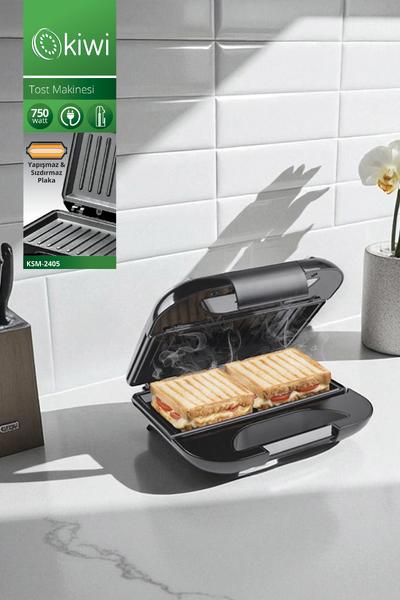Kiwi KSM-2405 750 W Mini Tost Makinesi