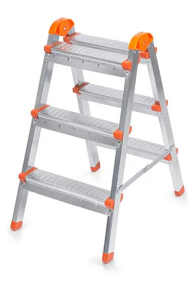 Perilla 3+3 Çift Çıkışlı Metal Profil Merdiven