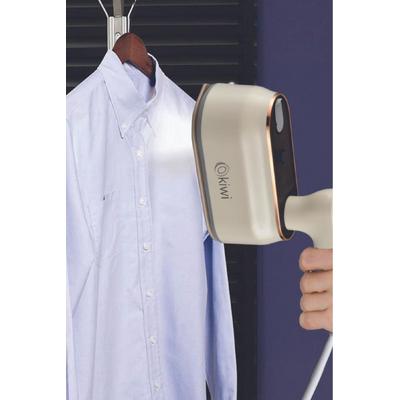 Kiwi 2 si 1 Arada Buharlı Seyahat Ütüsü & Dikey Ütü Kırışık Giderici Portatif Krem Ksı-646