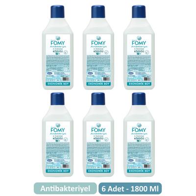 Fomy 1800 ml Köpük Sabun Yedek Şişe - 6 Adet Set