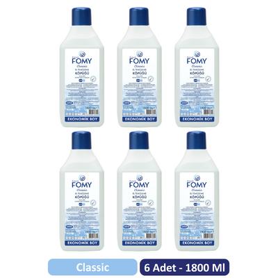 Fomy 1800 ml Standart Köpük Sabun - 6 Adet Ekonomik Yedek Set
