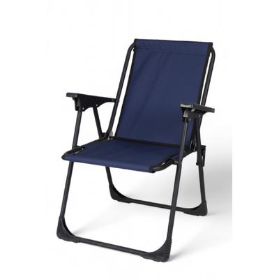 İronika Kamp Sandalyesi Katlanabilir Plaj Piknik Sandalyesi Lacivert