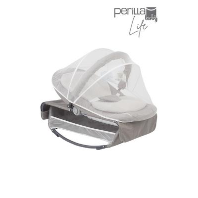 Perilla Baby Life Cibinlikli Sallanabilir Ana Kucağı Açık Gri