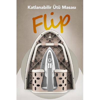 Perilla Flip Katlanabilir Portatif Mini Ütü Masası