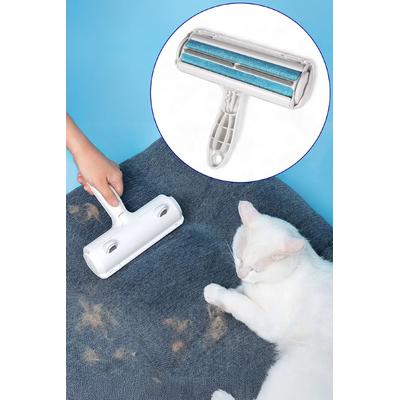 İronika 2 Yönlü Hazneli Elbise Yatak Koltuk Kedi Köpek Kıl Toz Toplayıcı Tüy Gırgırı