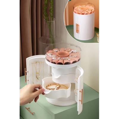 İronika Çekmeceli Takı Organizeri Takı Düzenleyici Yüzük Kolye Bilezik Kutusu