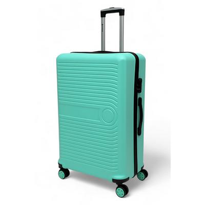 İronika Kırılmaz Polipropilen Büyük Boy 4 Tekerlekli Valiz Büyük Boy Bavul Nil Yeşili