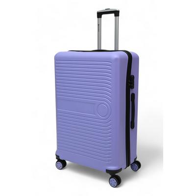 İronika Kırılmaz Polipropilen Büyük Boy 4 Tekerlekli Valiz Büyük Boy Bavul Lila