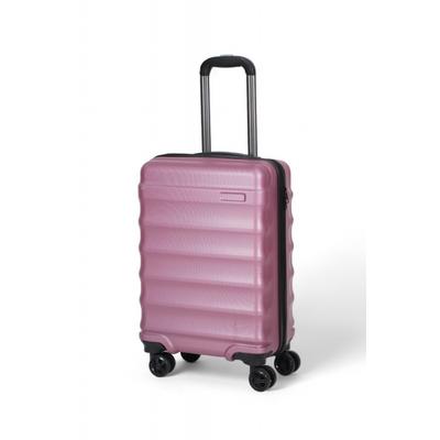 İronika Dayanıklı Gövdeli Kabin Boy 4 Tekerlekli Valiz Küçük Kabin Tipi Bavul Pembe