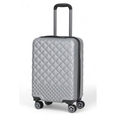 İronika Dayanıklı Gövdeli Kabin Boy 4 Tekerlekli Valiz Küçük Kabin Tipi Bavul Gri