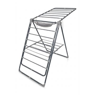 İronika Extra Kalın Borulu Çamaşır Kurutmalık Antrasit Renk