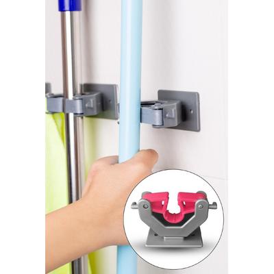 İronika Fırça Paspas Mop Askısı Çok Amaçlı Askı