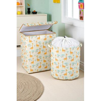 İronika Graffe Dolap İçi Organizer Oyuncak Kutusu Eşya Çamaşır Saklama Sepeti Düzenleyici Kutu 2li Set