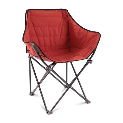 İronika Lüx Katlanır Lüx Kamp Sandalyesi Piknik Plaj Balkon Koltuğu - Kırmızı