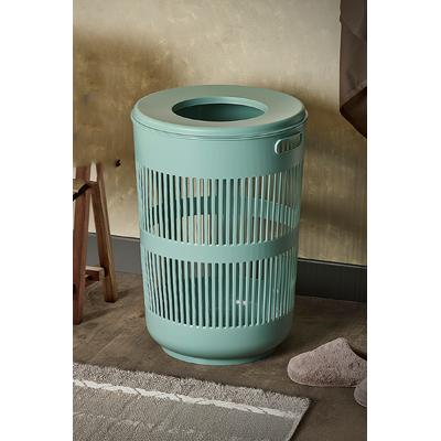 İronika Solara Dekoratif Kirli Çamaşır Sepeti Oyuncak Sepeti 60 Litre - Yeşil