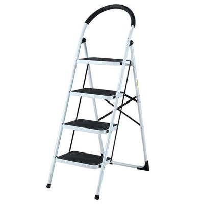 İronika Vertika 4 Basamaklı Metal Merdiven Extra Güçlendirilmiş Geniş Basamaklı Merdiven