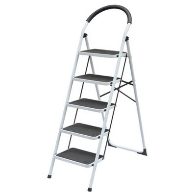 İronika Vertika 5 Basamaklı Metal Merdiven Extra Güçlendirilmiş Geniş Basamaklı Merdiven