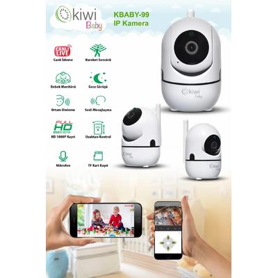 Kiwi Baby KBABY 99 Full HD Bebek IP Wi-Fi Güvenlik Kamerası