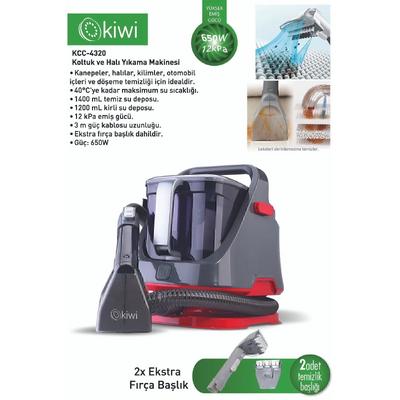Kiwi KCC-4320 Koltuk ve Halı Yıkama Makinesi Kırmızı