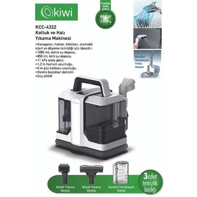 Kiwi Kcc-4322 Koltuk Ve Halı Yıkama Makinesi Beyaz