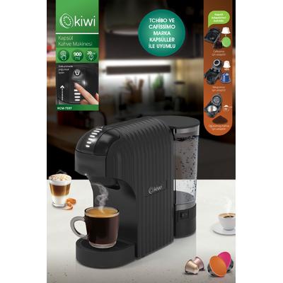 Kiwi Kcm-7597 Multikapsül Kahve Makinesi Siyah Dolce Gusto/ Toz Kahve Ile Uyumlu