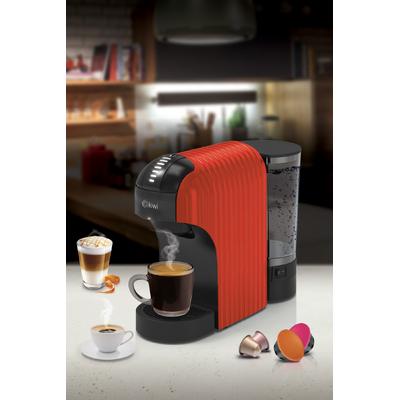 Kiwi Kcm-7597 Multikapsül Kahve Makinesi Kırmızı Dolce Gusto/ Toz Kahve Ile Uyumlu