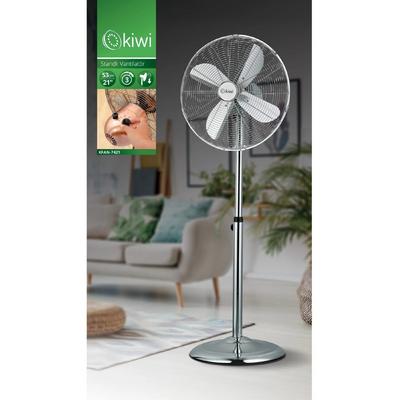 Kiwi Kfan-7421 Salınım Fonksiyonlu Metal Kanatlı Stand Vantilatör