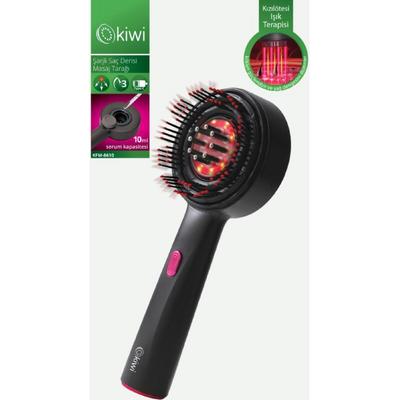 Kiwi Kfm-8610 Kızılötesi Işıklı Şarjlı Saç Derisi Masaj Tarağı