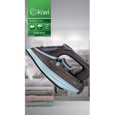 Kiwi Ksı-6347 Akıllı Buharlı Ütü 3200W Mavi