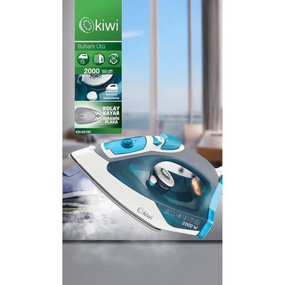 Kiwi KSI 6319C Seramik Tabanlı Ütü Buharlı 2000W