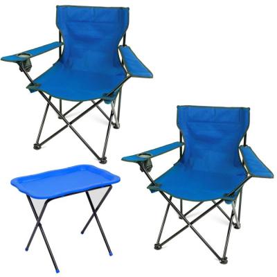 Mira - Rome Çantalı Kamp Sandalyesi + Kamp Sehpası Mavi