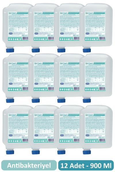 Fomy 900 ml Antibakteriyel Köpük Sabun Kartuşu 12 Adet Eko Paket