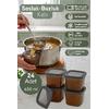 24lü Sızdırmaz Kapaklı 650 ml Sosluk Buzluk Kabı Et Tavuk Suyu Ezme Kışlık Hazırlık Kabı Antrasit