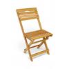 60x60 Cm Ahşap Balkon Bahçe Mutfak Bistro Set Katlanır Masa Sandalye Takımı 60x60 Cm