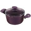 Remetta Granit 20 Cm Derin Tencere Mor